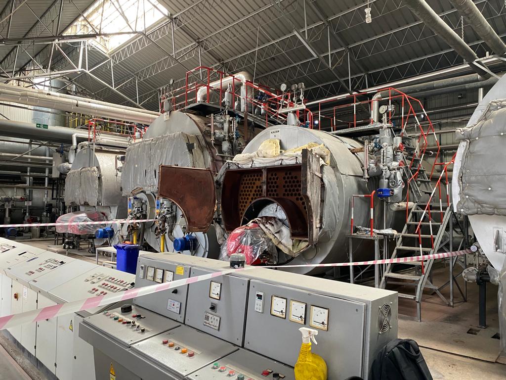 kazan dairesi bakım/BUHAR KAZANI BAKIM ÇALIŞMALARI